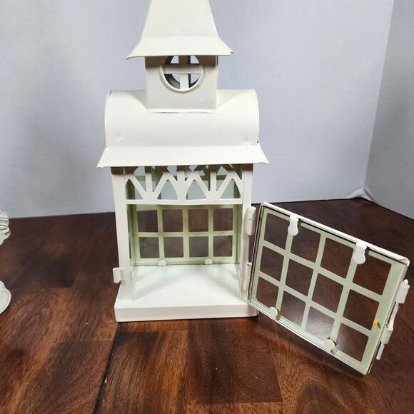 Christmas Metal Angel & Candle House - Picture 6 of 9